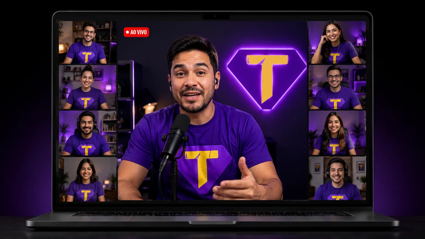 Mentoria semanal ao vivo TooDance — videochamada com Heróis da Dança